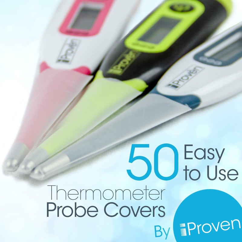 iProvn iProven Disposable Probe Covers for Oral Thermometer and Rectal Thermometer, 50 Count - iProven PC-111 - Image 5